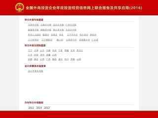 全国外商投资企业网上联合年检
