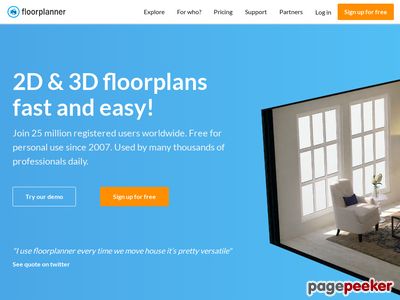 快速轻松地在线绘制平面户型图：Floor Planner