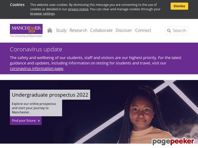 曼彻斯特大学官网